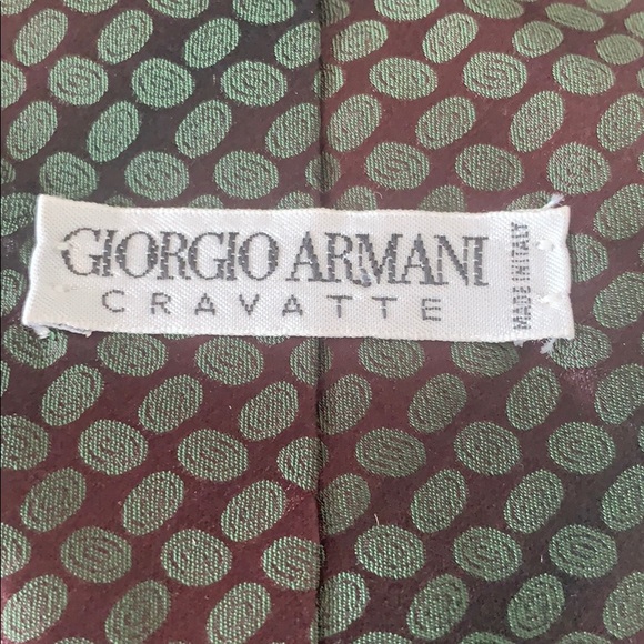 Armani Silk Tie - made in Italy - Picture 3 of 7
